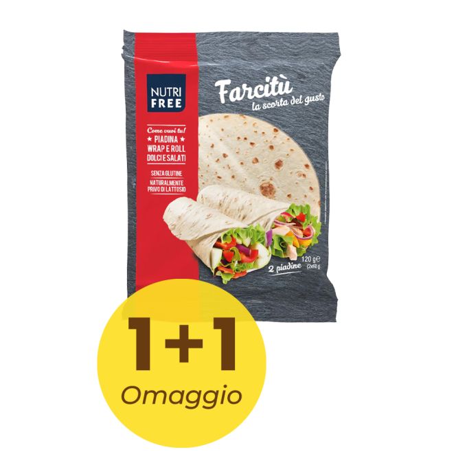 PIADINA FARCITU' SENZA GLUTINE NUTRIFREE