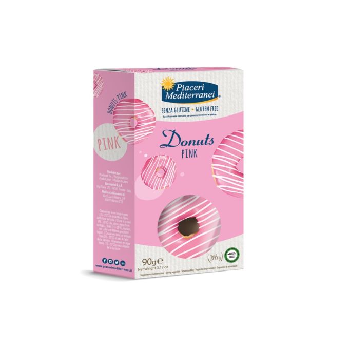 DONUTS PINK SENZA GLUTINE PIACERI MEDITERRANEI