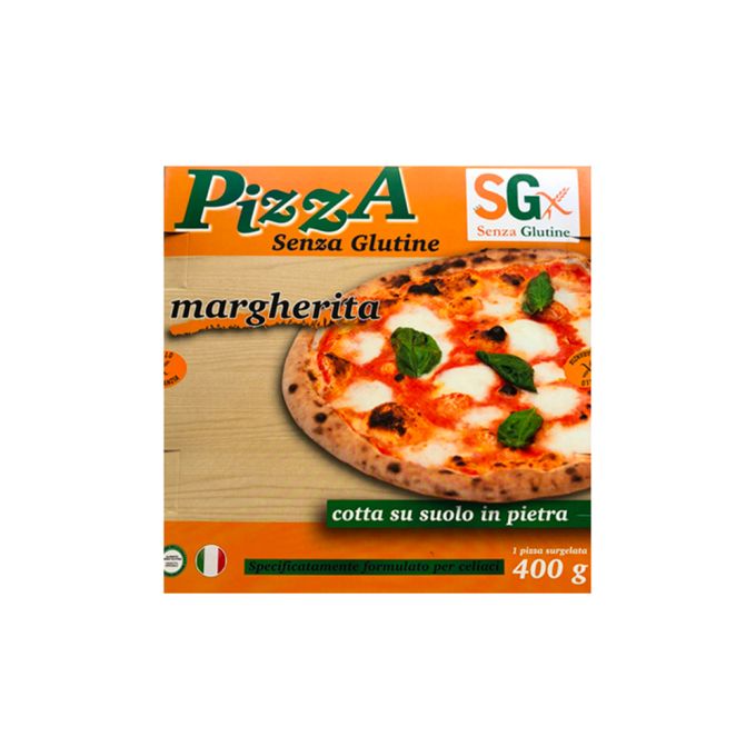 PIZZA MARGHERITA SURGELATA SENZA GLUTINE SG DI SABATINO A.