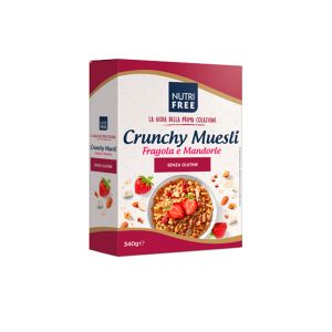 CRUNCHY MUESLI FRAGOLA E MANDORLE SENZA GLUTINE NUTRIFREE