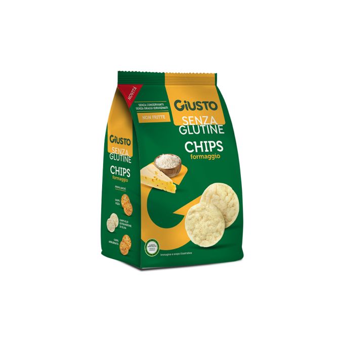 CHIPS AL FORMAGGIO SENZA GLUTINE GIUSTO