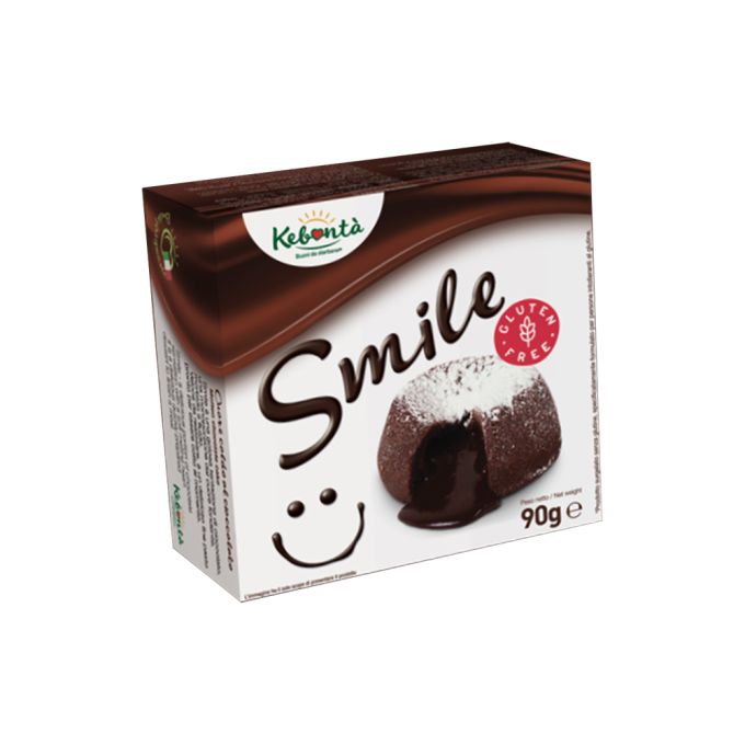 SMILE AL CIOCCOLATO SURGELATO SENZA GLUTINE KEBONTA'