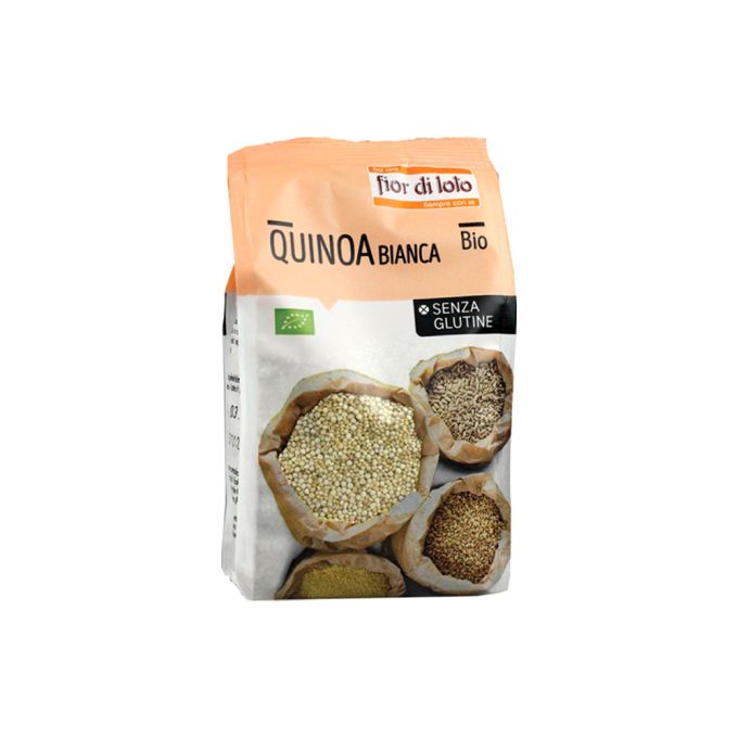 QUINOA BIANCA SENZA GLUTINE FIOR DI LOTO