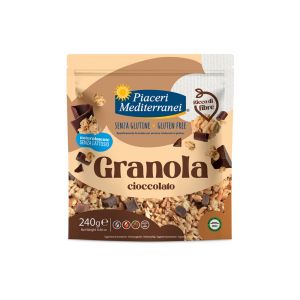 GRANOLA AL CIOCCOLATO SENZA GLUTINE PIACERI MEDITERRANEI