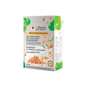 SCROCK LA GRANOLA CROCCANTE AVENA MANDORLA MELA SENZA GLUTINE IL BUON GOURMET