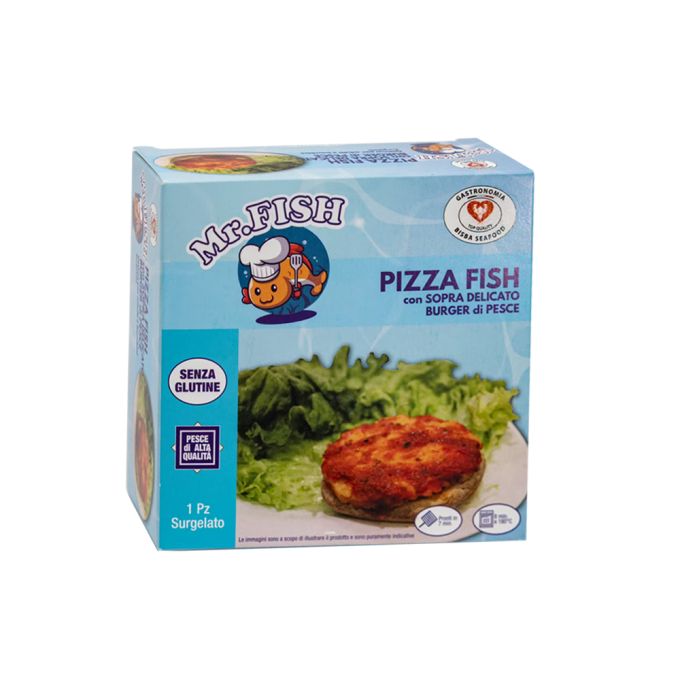 PIZZA FISH SURGELATA SENZA GLUTINE BISBA SEAFOOD