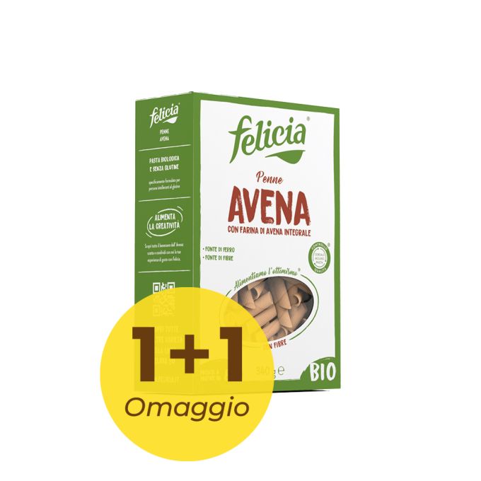 PENNE CON AVENA INTEGRALE SENZA GLUTINE FELICIA