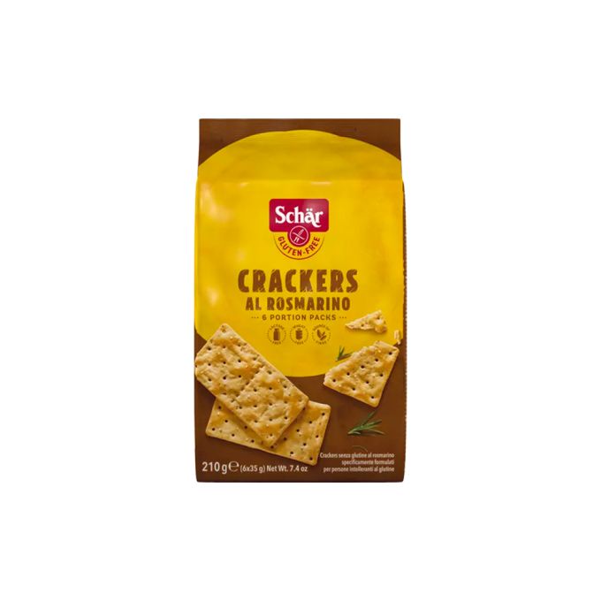 CRACKERS AL ROSMARINO SENZA GLUTINE SCHAR