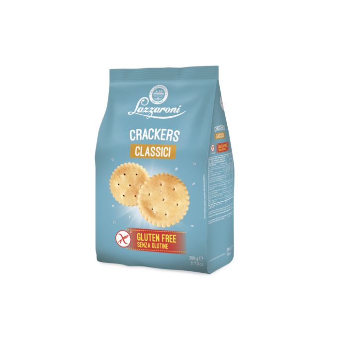 CRACKERS CLASSICI SENZA GLUTINE LAZZARONI