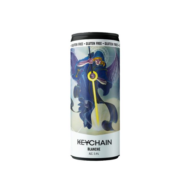 BIRRA BLANCHE 5.4% SENZA GLUTINE KEYCHAIN