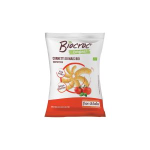 BIOCROC CORNETTI DI MAIS BIO GUSTO PIZZA SENZA GLUTINE FIOR DI LOTO