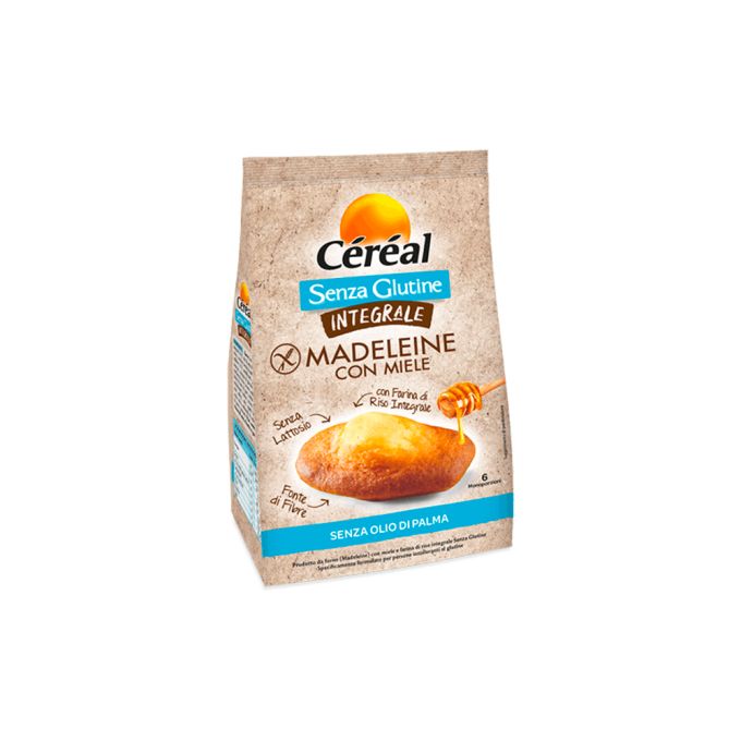 MADELEINE CON MIELE SENZA GLUTINE CÉRÉAL