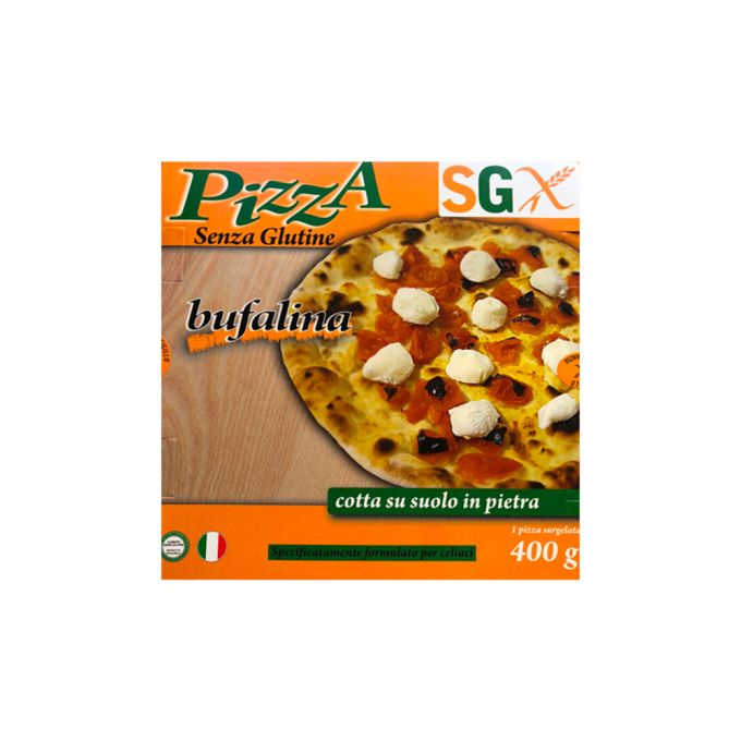 PIZZA BUFALINA SURGELATA SENZA GLUTINE SG DI SABATINO A.