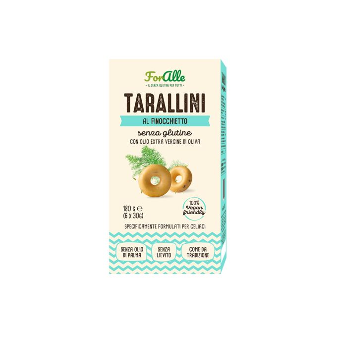 TARALLINI AL FINOCCHIETTO SENZA GLUTINE FORALLE