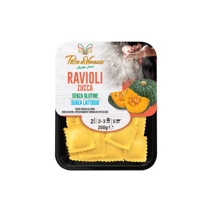 RAVIOLI ALLA ZUCCA SENZA GLUTINE PASTA DI VENEZIA