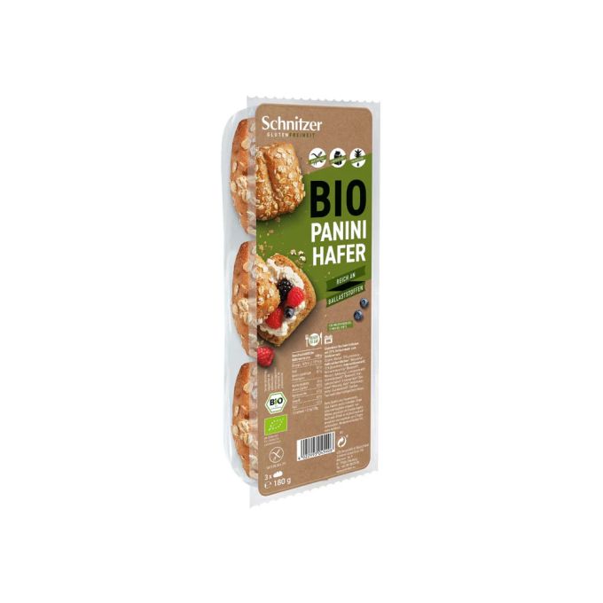 PANINI D'AVENA BIO SENZA GLUTINE SCHNITZER