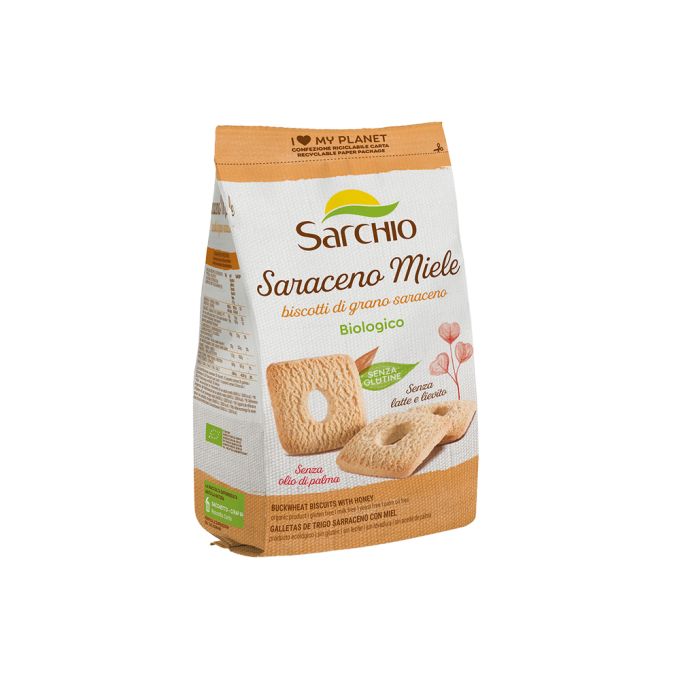 BISCOTTI SARACENO MIELE SENZA GLUTINE SARCHIO