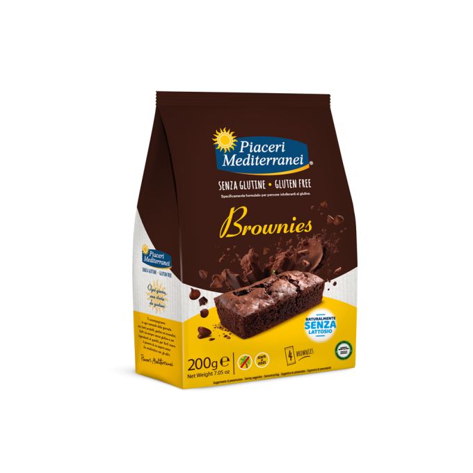 BROWNIES SENZA GLUTINE PIACERI MEDITERRANEI