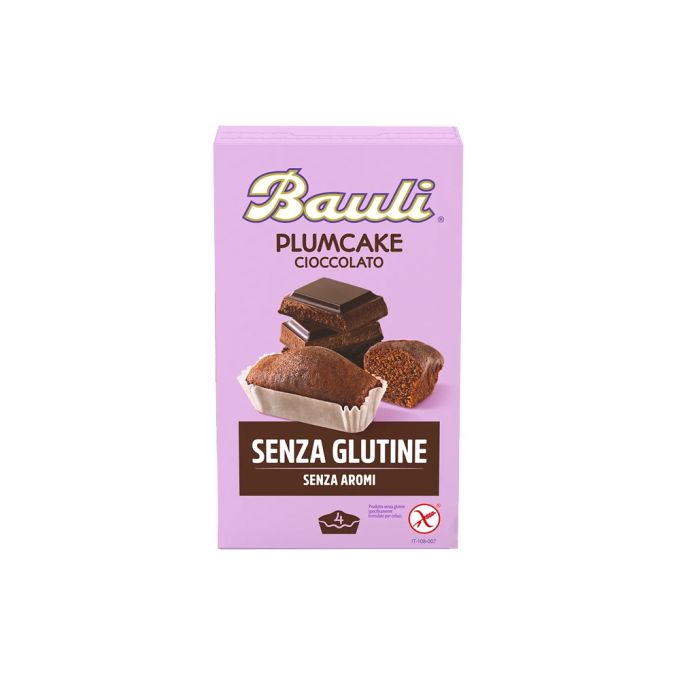 PLUMCAKE CIOCCOLATO SENZA GLUTINE BAULI