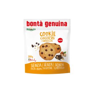 COOKIE CIOCCOLATO E NOCCIOLE SENZA GLUTINE KEBONTA'