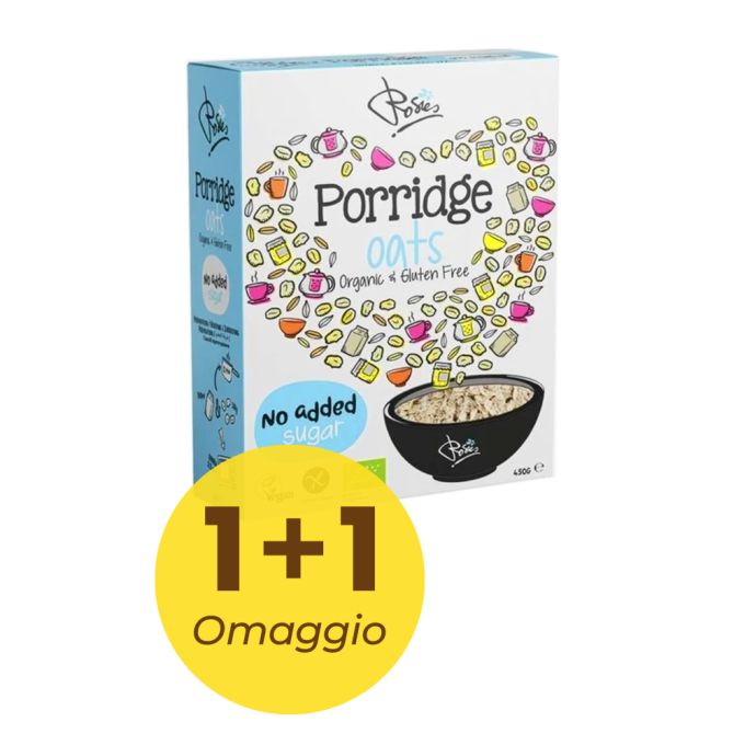 FIOCCHI DI AVENA PER PORRIDGE SENZA GLUTINE ROSIES