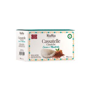 CASSATELLE CLASSICHE CACAO E MANDORLA SENZA GLUTINE MOOMAA