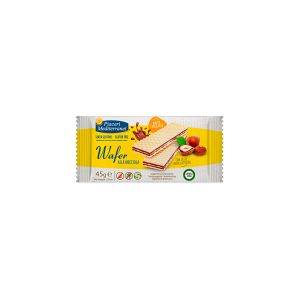 WAFER ALLA NOCCIOLA MONOPORZIONE SENZA GLUTINE PIACERI MEDITERRANEI