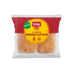 CIABATTA XL POMODORO E OLIO D'OLIVA SENZA GLUTINE SCHAR