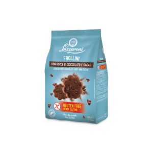 FROLLINI LA CACAO CON GOCCE DI CIOCCOLATO SENZA GLUTINE LAZZARONI