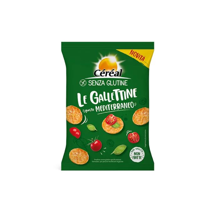 GALLETTINE GUSTO MEDITERRANEO SENZA GLUTINE CÉRÉAL