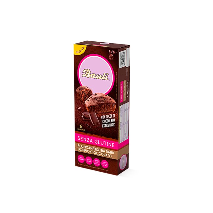 PLUMCAKE EXTRA DARK SENZA GLUTINE BAULI