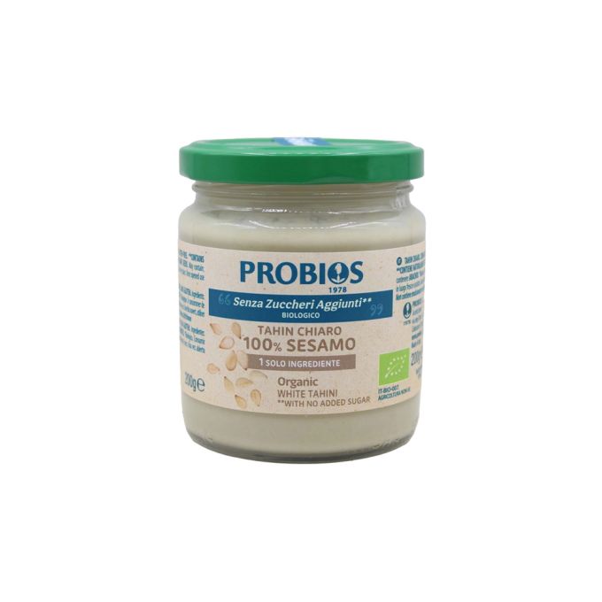 TAHIN CHIARO CREMA 100% SESAMO SENZA GLUTINE PROBIOS