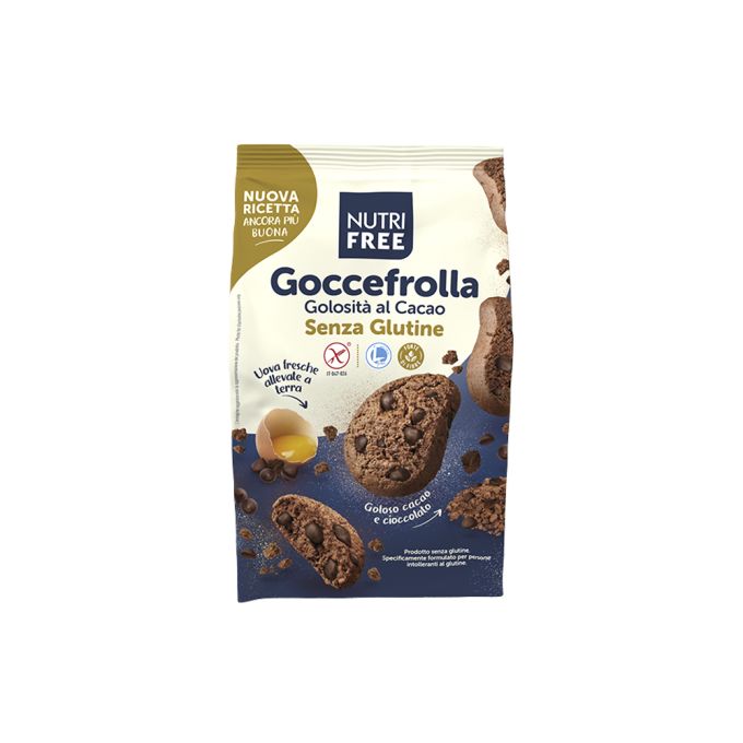 GOCCEFROLLA GOLOSITA' AL CACAO SENZA GLUTINE NUTRIFREE