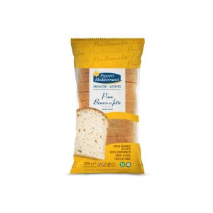 PANE BIANCO A FETTE SENZA GLUTINE PIACERI MEDITERRANEI