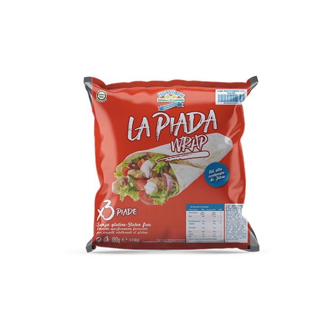 LA PIADA WRAP SENZA GLUTINE HAPPY FARM