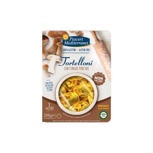 TORTELLONI FUNGHI PORCINI SENZA GLUTINE PIACERI MEDITERRANEI