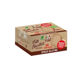 FETTE BISCOTTATE INTEGRALI SENZA GLUTINE INGLESE GLUTEN-FREE