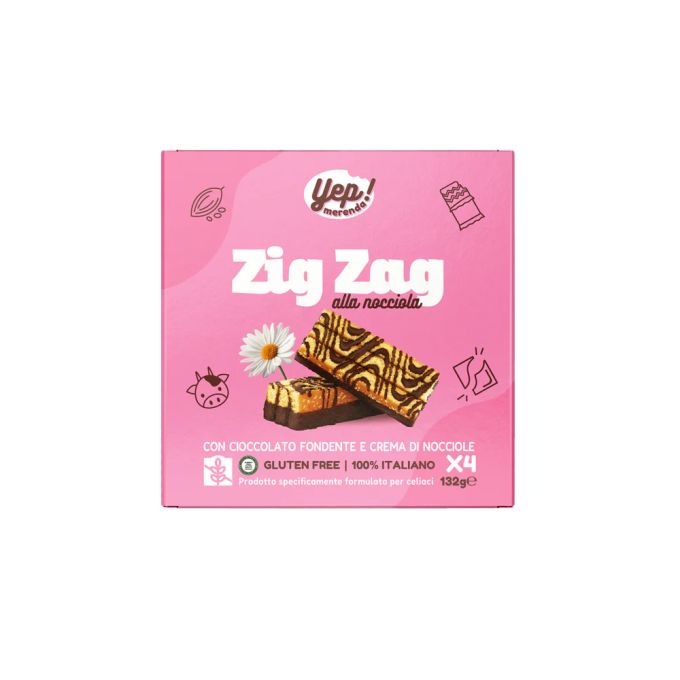 ZIG ZAG ALLA NOCCIOLA SENZA GLUTINE YEP