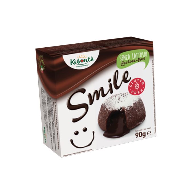 SMILE AL CIOCCOLATO SENZA LATTOSIO SURGELATO SENZA GLUTINE KEBONTA'