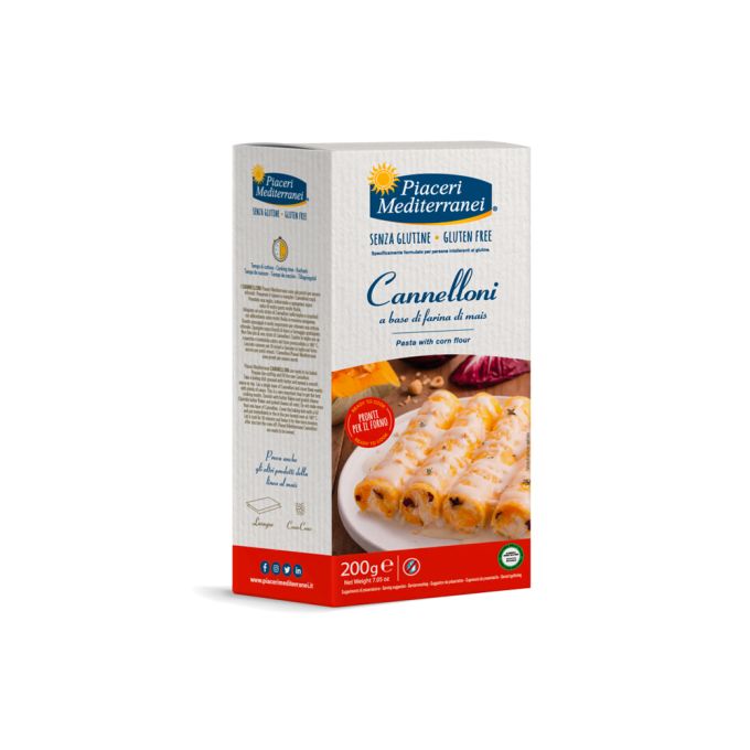 CANNELLONI SENZA GLUTINE PIACERI MEDITERRANEI