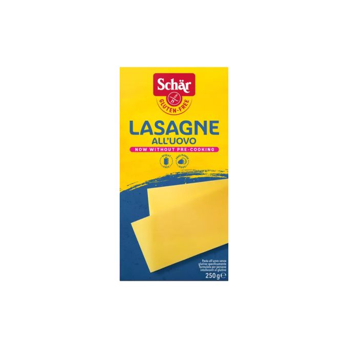 LASAGNE ALL'UOVO SENZA GLUTINE SCHAR