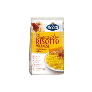 RISOTTO ALLA MILANESE SENZA GLUTINE RISO SCOTTI