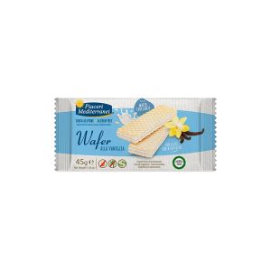 WAFER ALLA VANIGLIA SENZA GLUTINE MONOPORZIONE PIACERI MEDITERRANEI