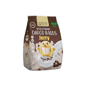 PALLINE DI CEREALI AL CIOCCOLATO SENZA GLUTINE GLUTEN OUT