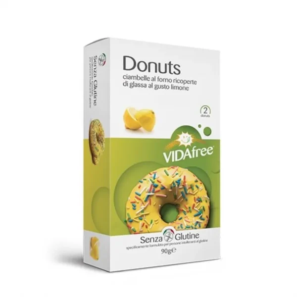 DONUTS LIMONE SENZA GLUTINE VIDAFREE
