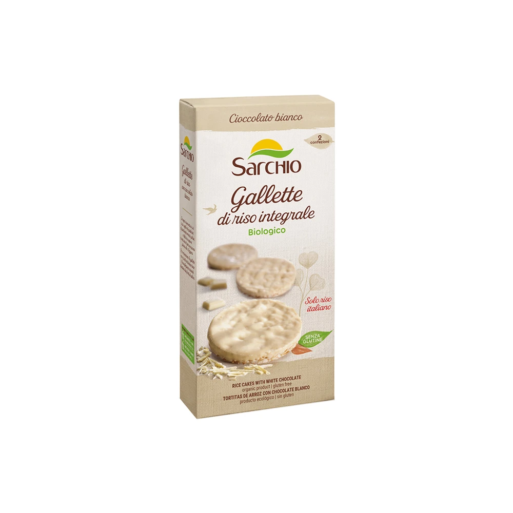 gallette-di-riso-cioccolato-bianco-senza-glutine-sarchio-912347794.webp GALLETTE DI RISO CIOCCOLATO BIANCO SENZA GLUTINE SARCHIO - immagine 1