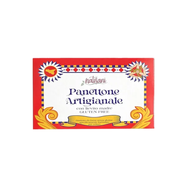 PANETTONE AI FRUTTI DI BOSCO E CIOCCOLATO BIANCO SENZA GLUTINE NATISANI