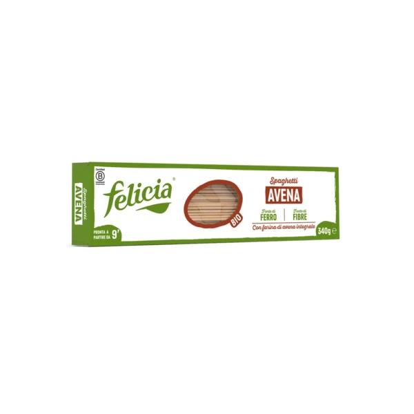 SPAGHETTI CON AVENA INTEGRALE SENZA GLUTINE FELICIA